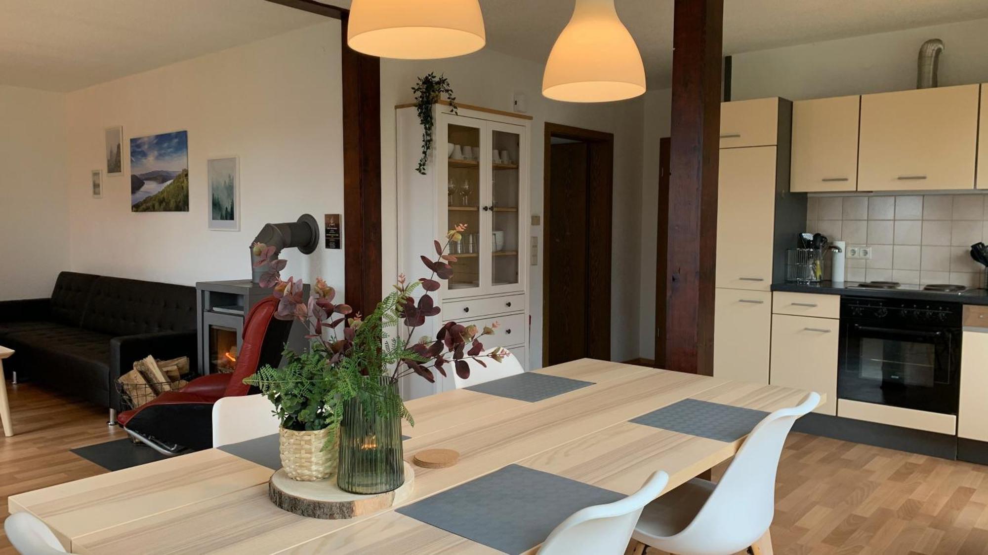Ferienwohnung Mimo Direkt Am Waldrand Frankenau Luaran gambar