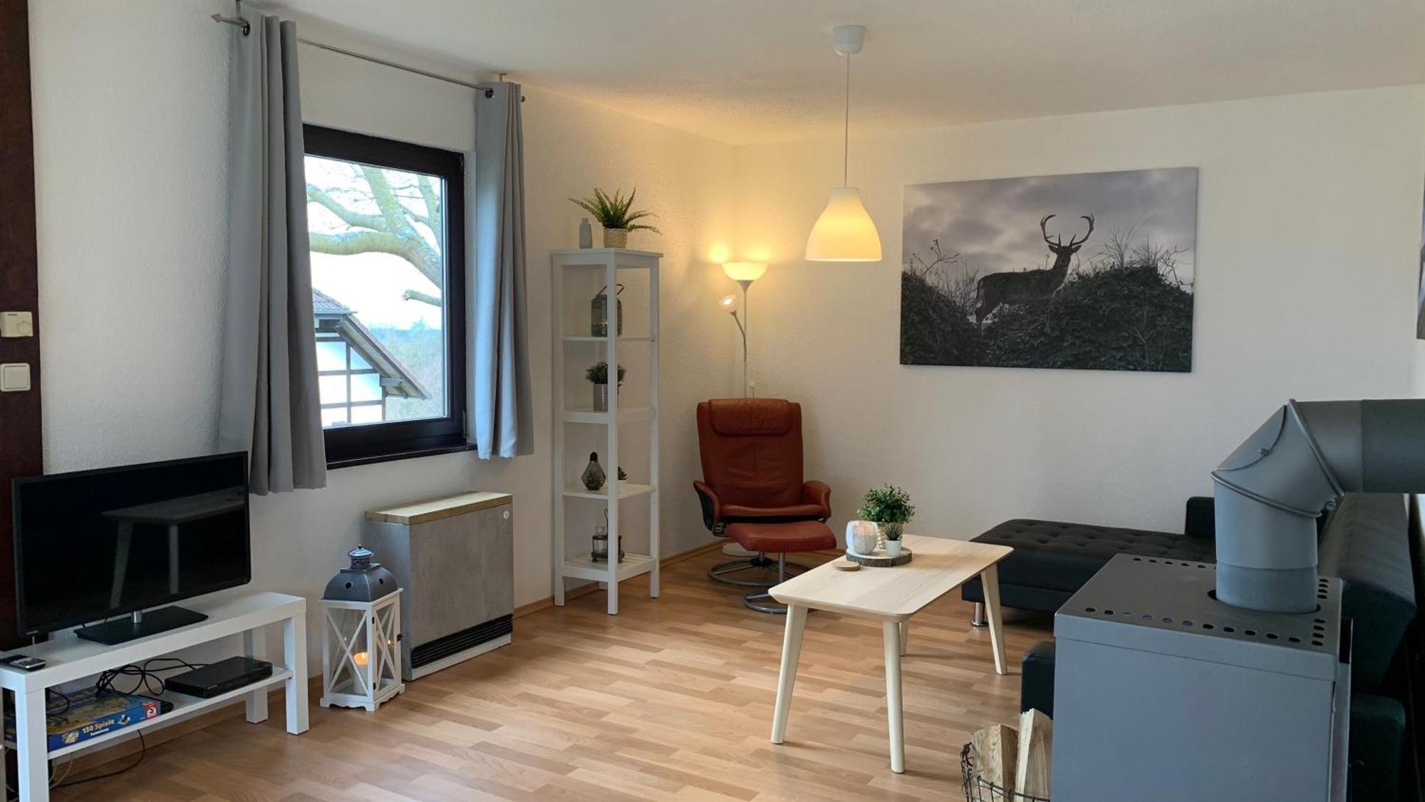 Ferienwohnung Mimo Direkt Am Waldrand Frankenau Luaran gambar