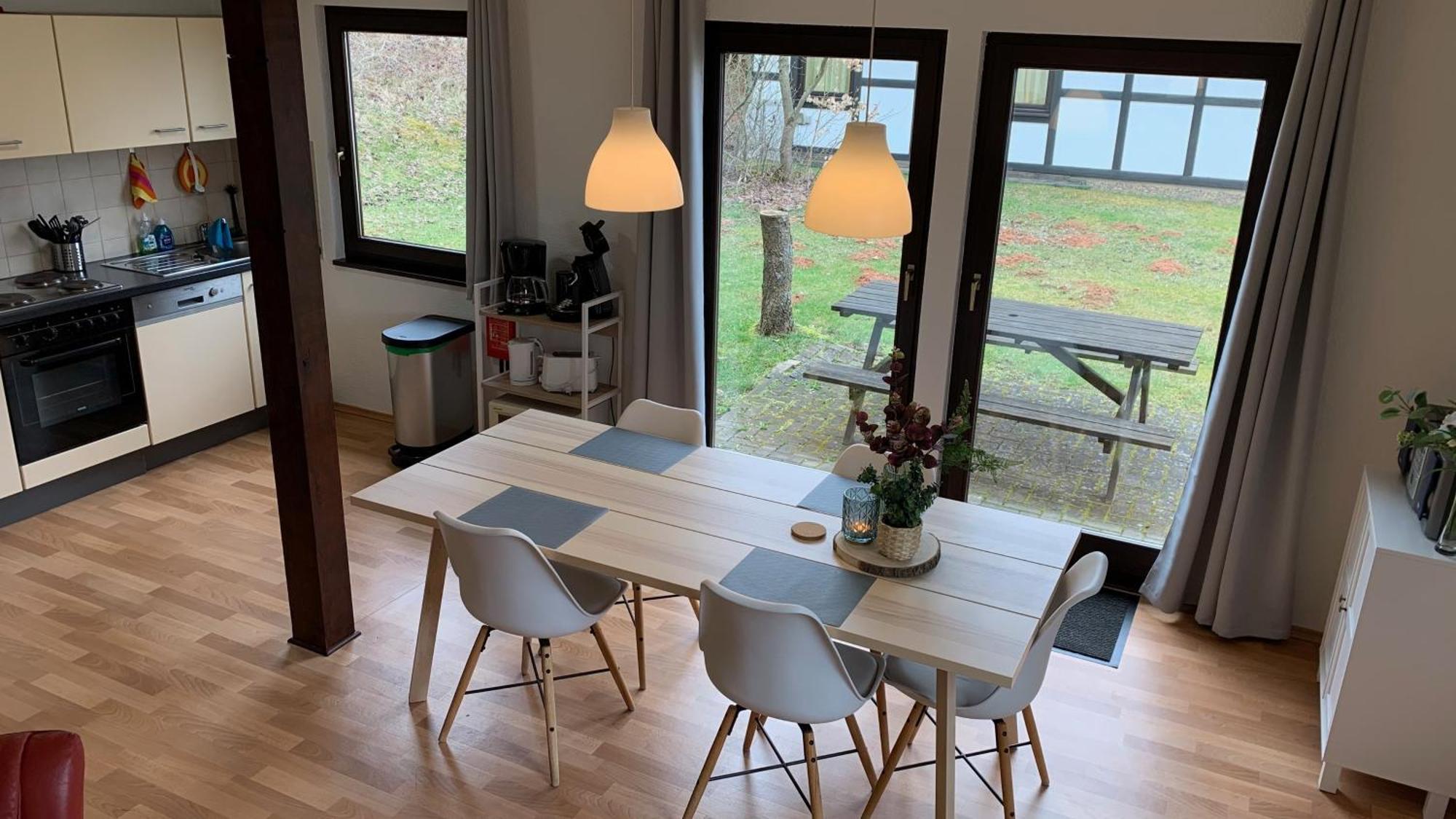 Ferienwohnung Mimo Direkt Am Waldrand Frankenau Luaran gambar