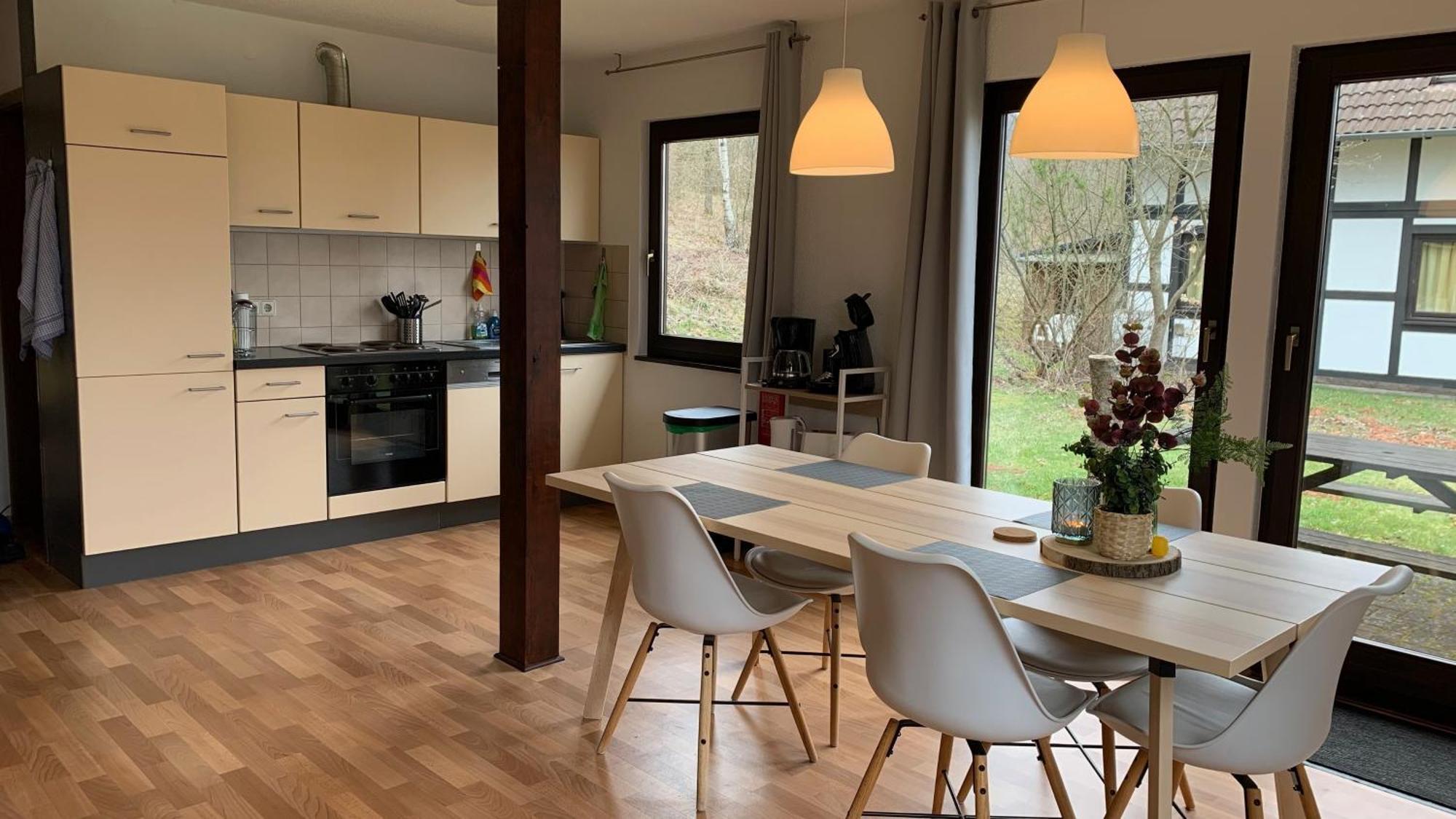 Ferienwohnung Mimo Direkt Am Waldrand Frankenau Luaran gambar